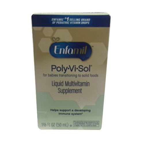 Enfamil Poly-Vi-Sol Multivitamin Supplement Drops For Infants And Todd ...