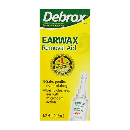 Debrox Earwax Removal Aid Drops - 0.5 Oz – WellnessBetter